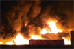 Massive fire destroys warehouse in Maharashtra’s Bhiwandi, efforts to douse flames on